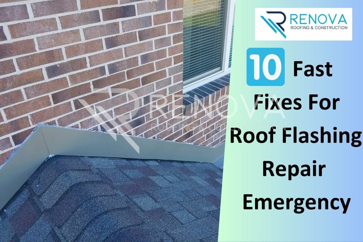 Metal roof flashing installed along a roofline seam to prevent water leaks on a Miami home